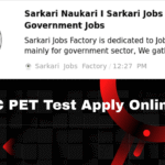 UPSSSC PET Test Apply Online-2025